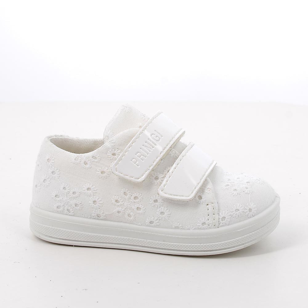 CHAUSSURES POUR FILLE  BLANC  AVEC VELCRO