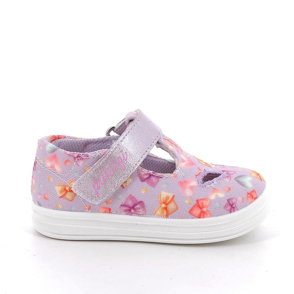 CHAUSSURES POUR FILLE  VIOLET ET ROSE  AVEC VELCRO