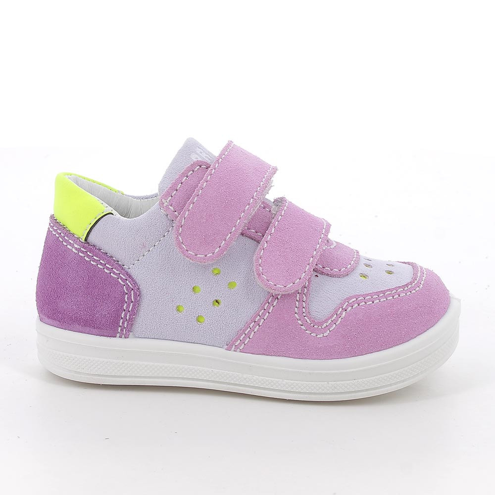 SNEAKER POUR FILLE  VIOLET AVEC VELCRO
