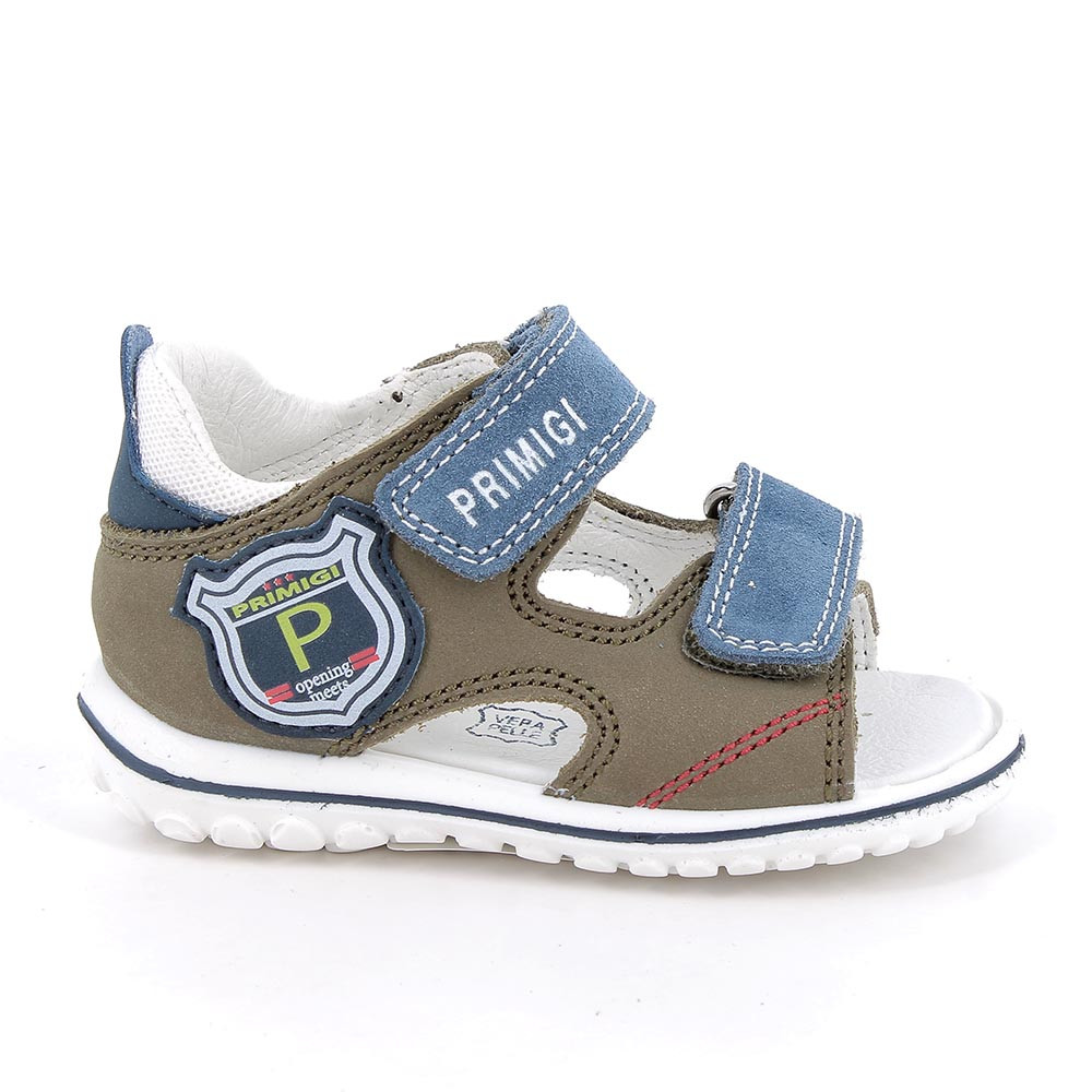 SANDALS FOR BOYS  GREEN  AND LIGHT BLUE WITH VELCRO
