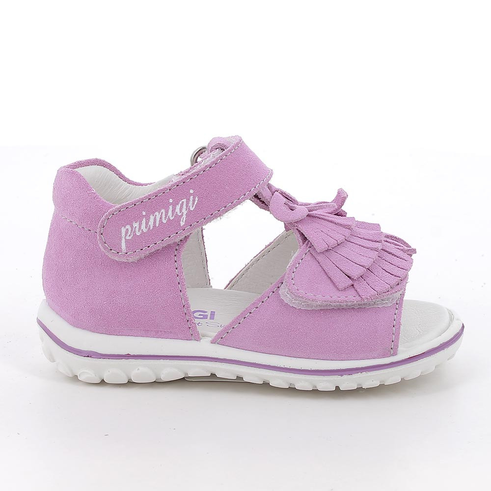 SANDALES POUR FILLE  VIOLET ET ROSE   AVEC VELCRO