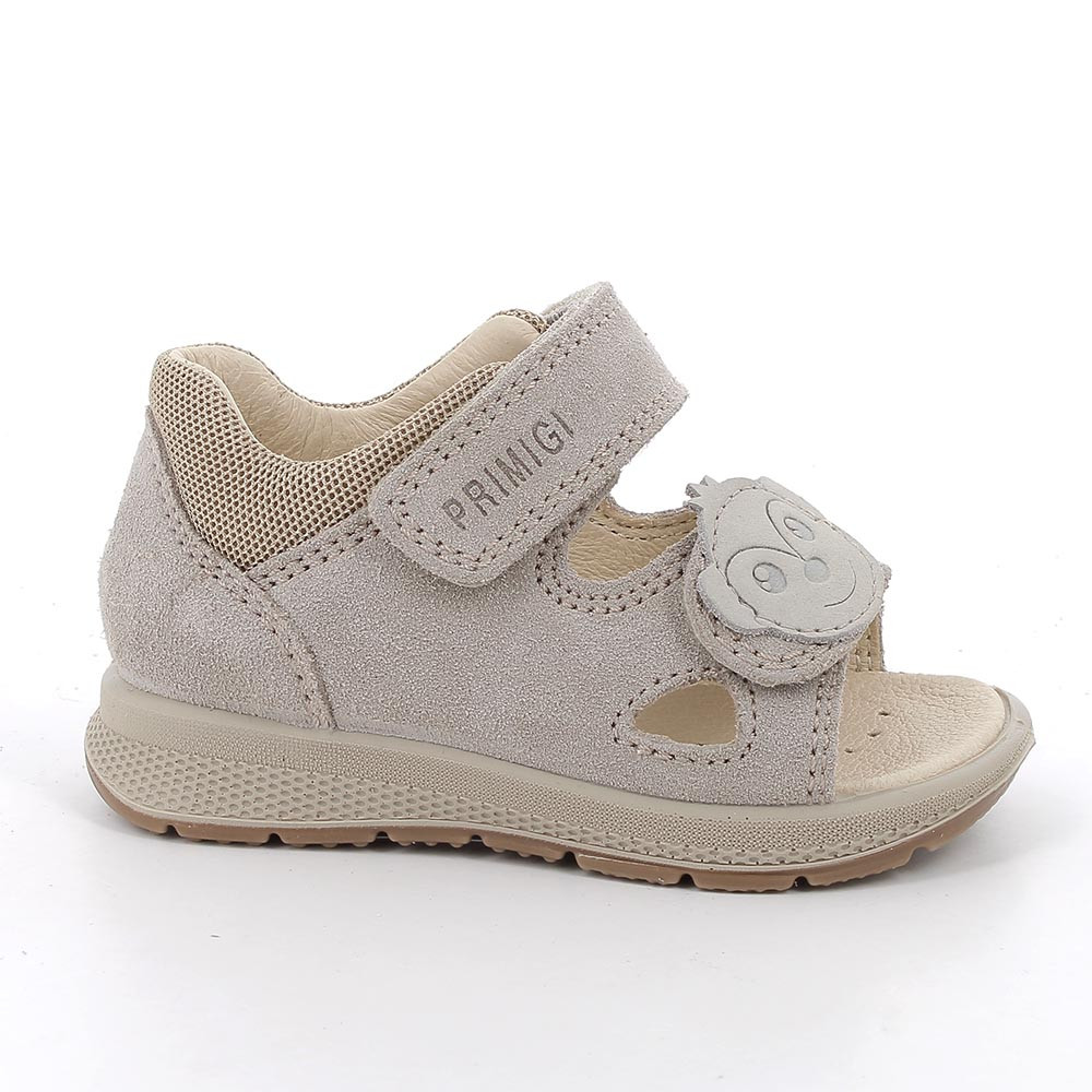 SANDALS FOR BOYS BEIGE WITH VELCRO