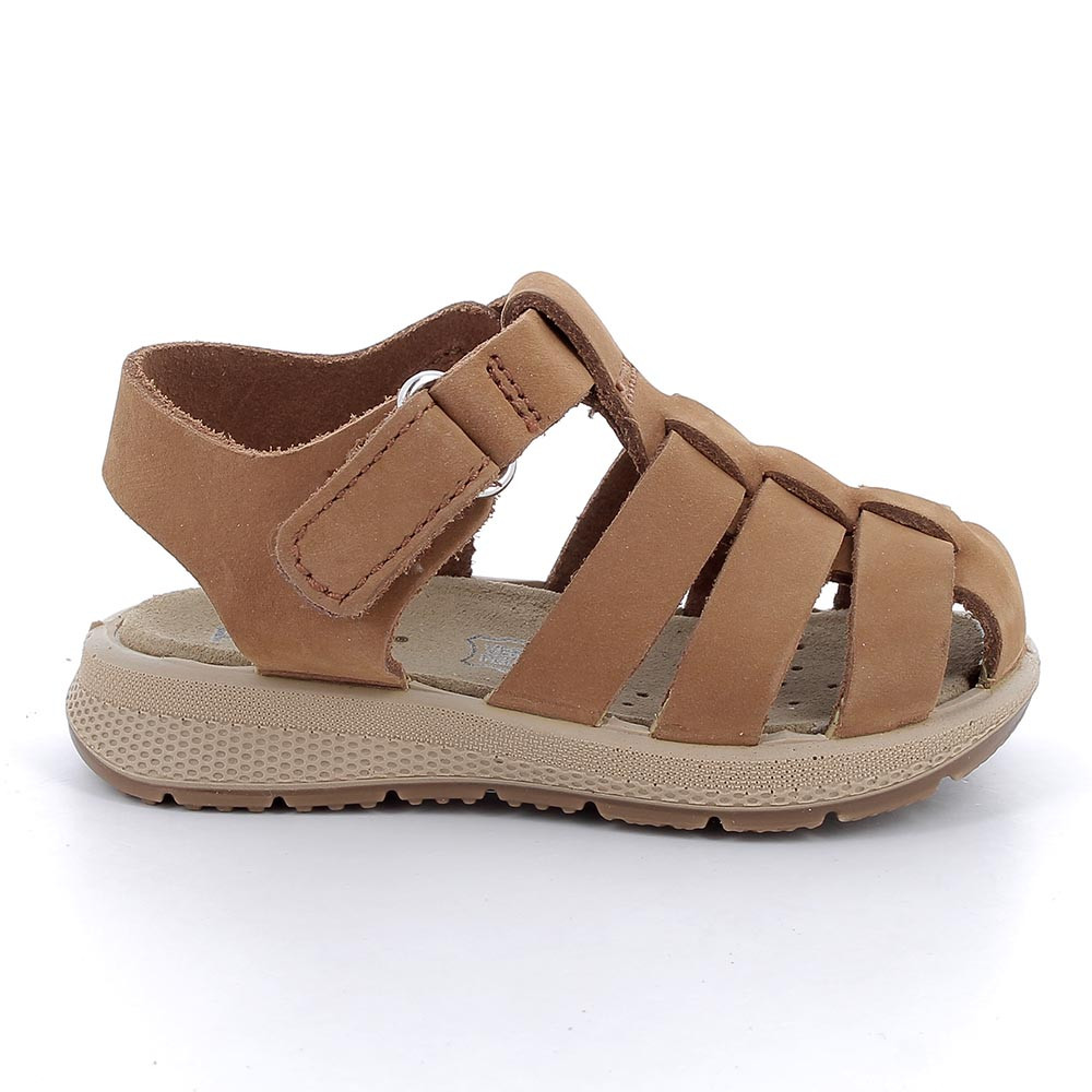 SANDALS FOR BOYS  BROWN WITH VELCRO