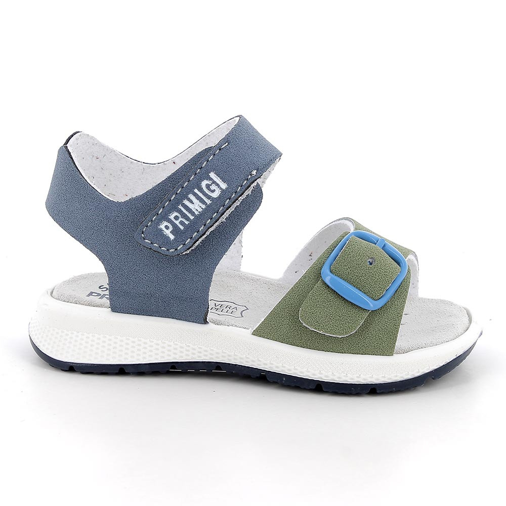 SANDALS FOR BOYS  GREEN AND BLUE WITH VELCRO