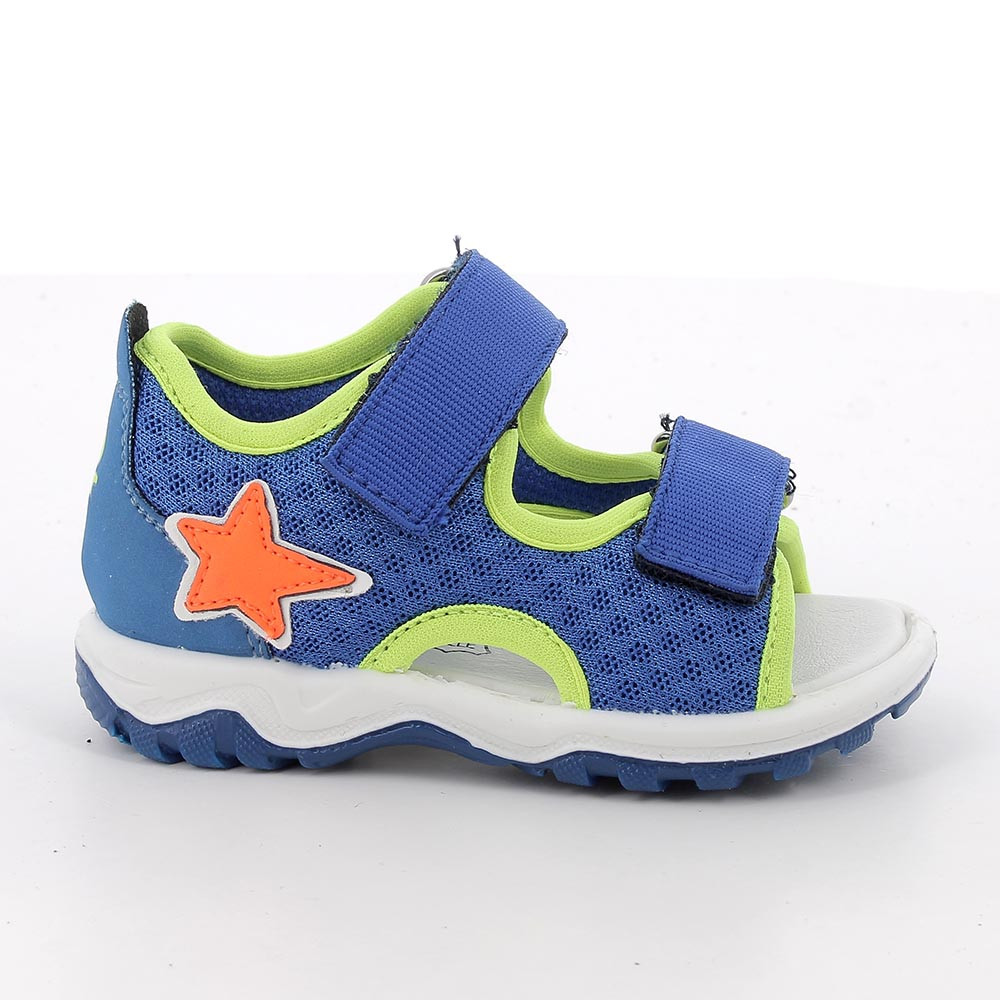 SANDALS FOR BOYS  BLUE  AND GREEN WITH VELCRO