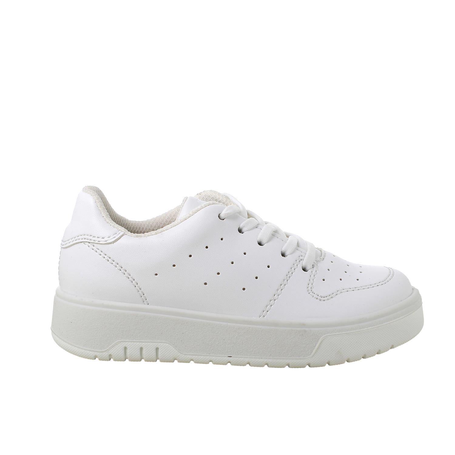 КРОССОВКИ ДЛЯ МАЛЬЧИКОВ С РЕЗИНКОЙ, БЕЛЫЙ