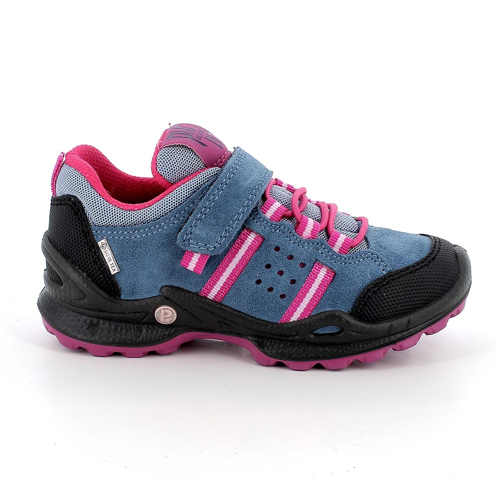 SNEAKER GORE-TEX® POUR FILLE   BLEU CLAIR ET BLEU AVEC VELCRO