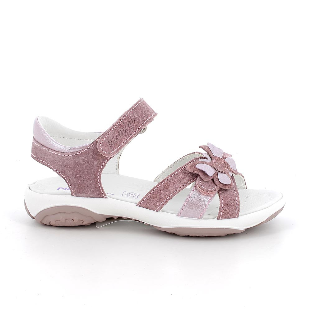 SANDALES POUR FILLE  ROSE   AVEC VELCRO