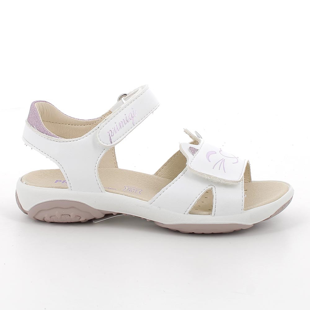 SANDALES POUR FILLE  BLANC   AVEC VELCRO