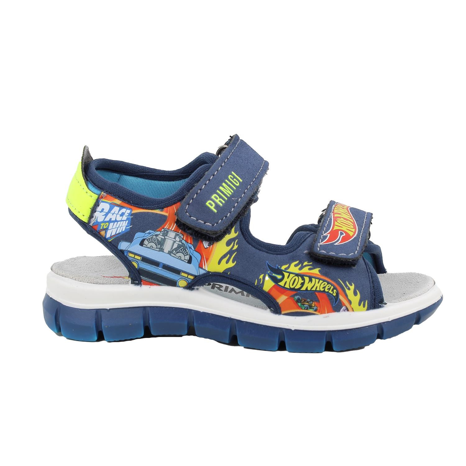 Sandals for boys sky blue and blue with velcro