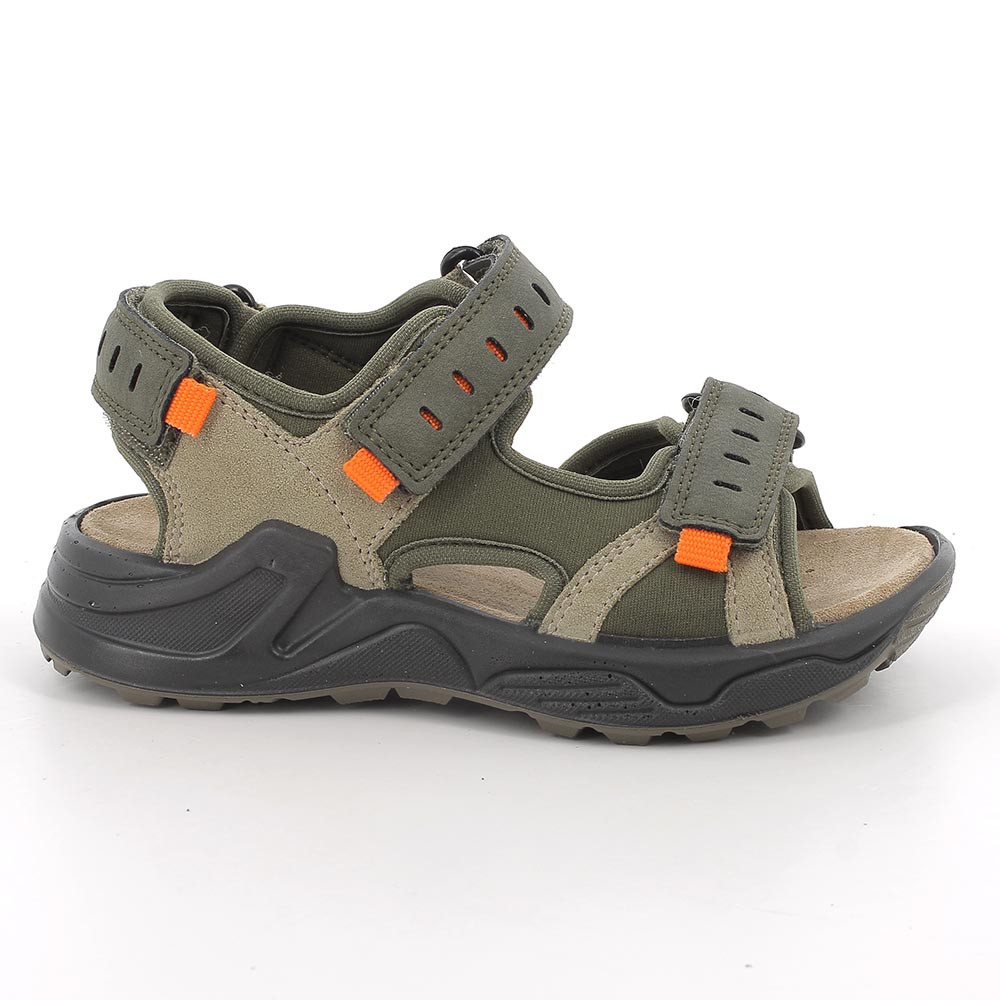 SANDALES POUR GARÇON VERT AVEC VELCRO