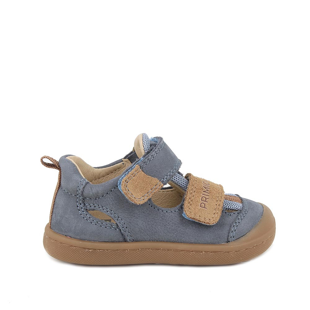 SANDALS FOR BOYS  BLUE AND BROWN WITH VELCRO