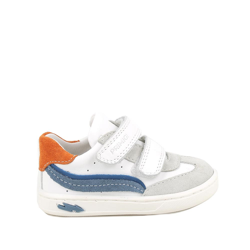 SNEAKERS FOR BOY  WHITE  WITH VELCRO