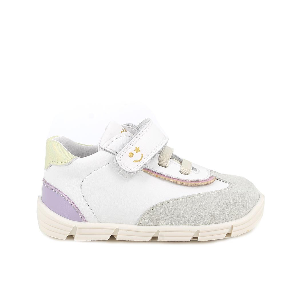 SNEAKERS POUR FILLE  BLANC  AVEC VELCRO