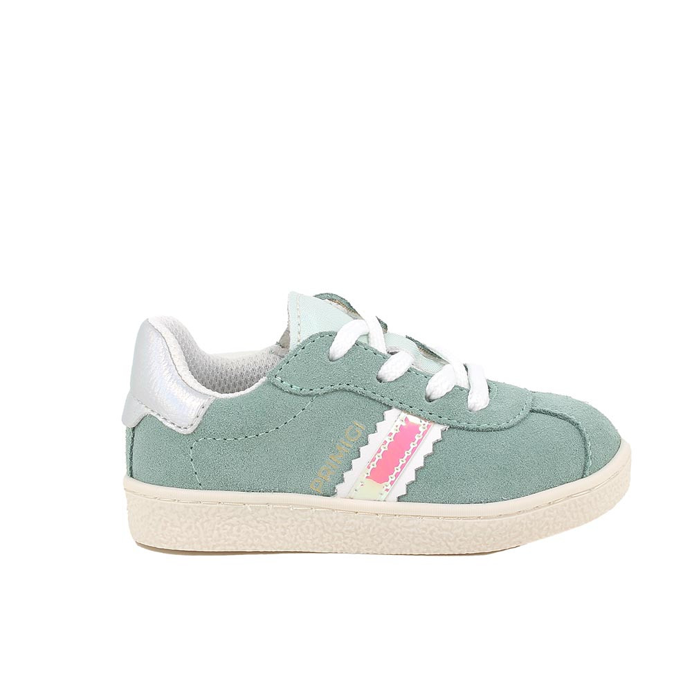 SNEAKER POUR FILLE   VERT AVEC ZIP