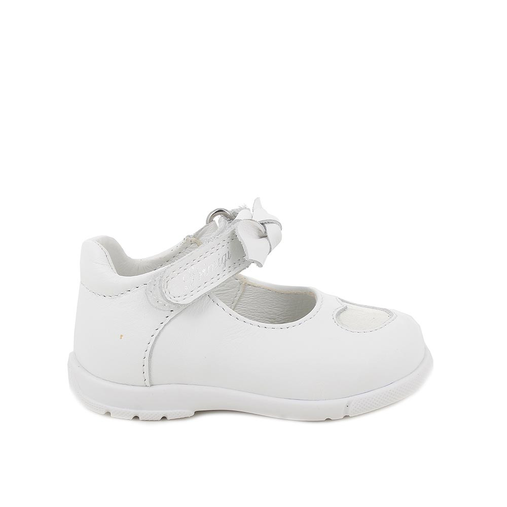 BALLERINE POUR FILLE   BLANC   AVEC VELCRO