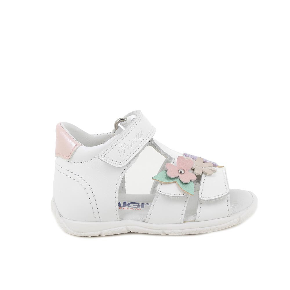 SANDALES POUR FILLE  BLANC   AVEC VELCRO