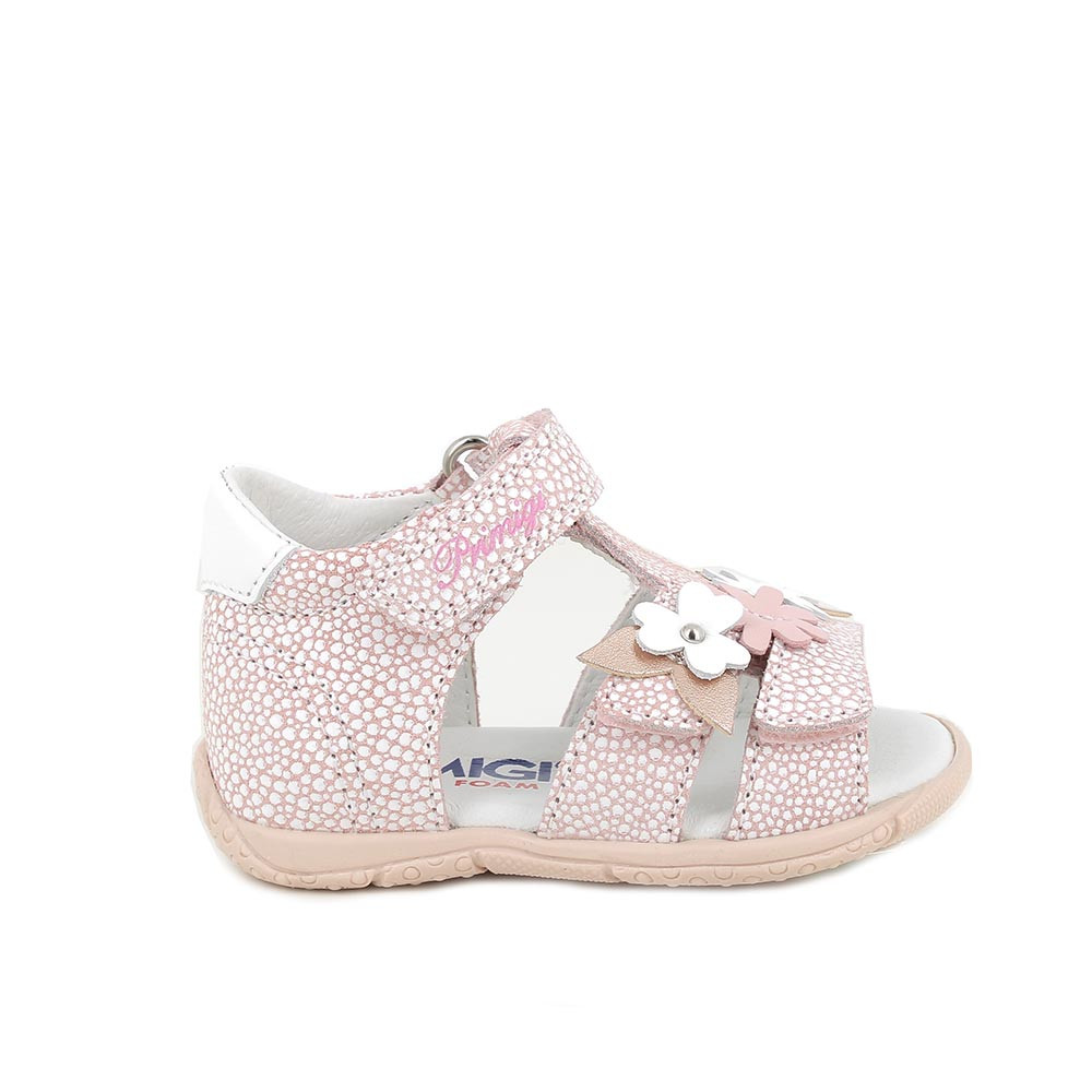 SANDALES POUR FILLE  ROSE   AVEC VELCRO