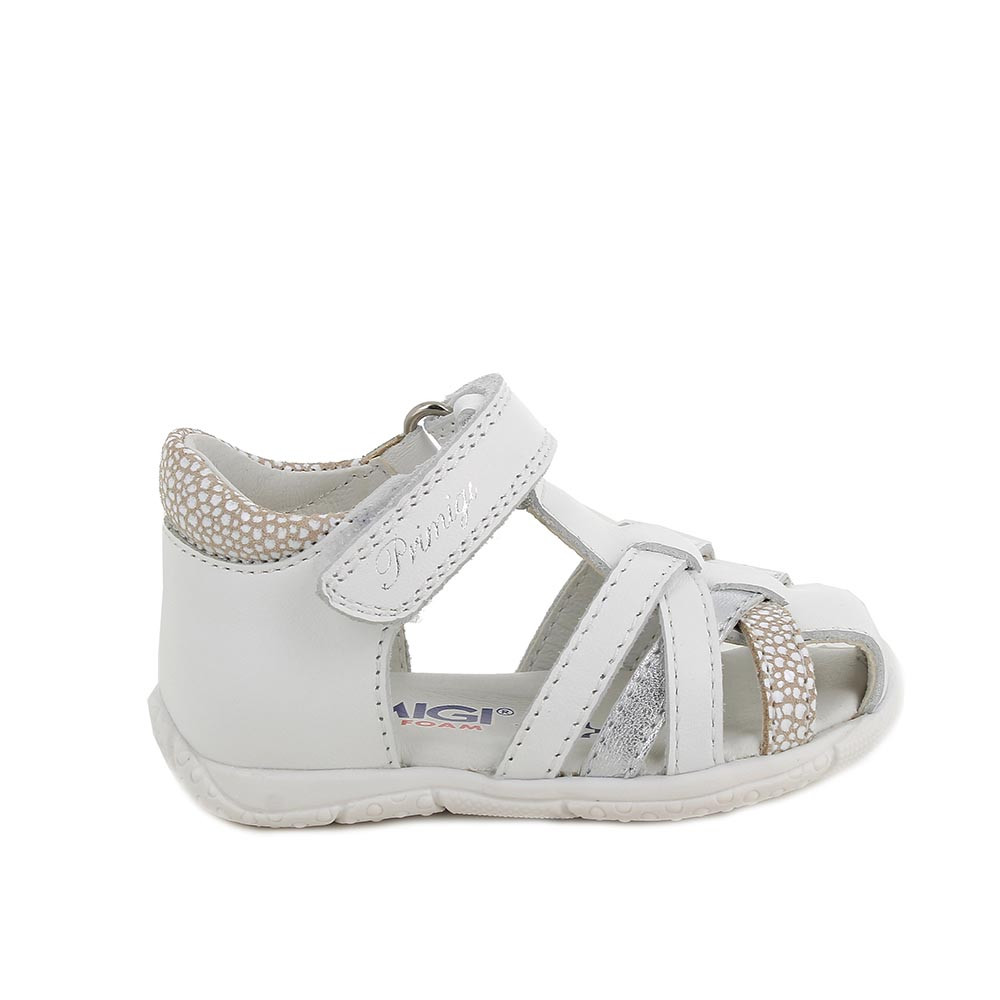 SANDALES POUR FILLE  BLANC   AVEC VELCRO