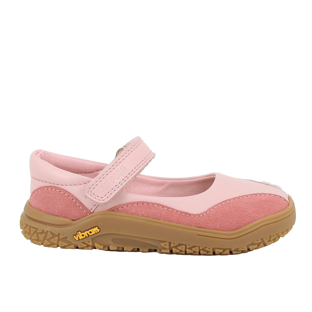 BALLERINE POUR FILLE   ROSE  AVEC VELCRO