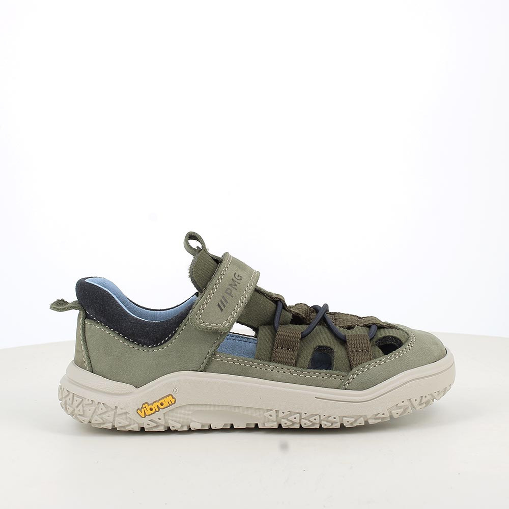 SANDALES POUR GARÇON VERT AVEC VELCRO