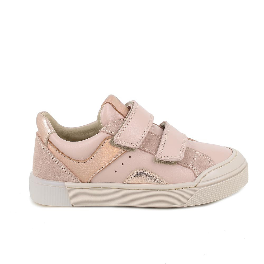 SNEAKER POUR FILLE  ROSE AVEC VELCRO