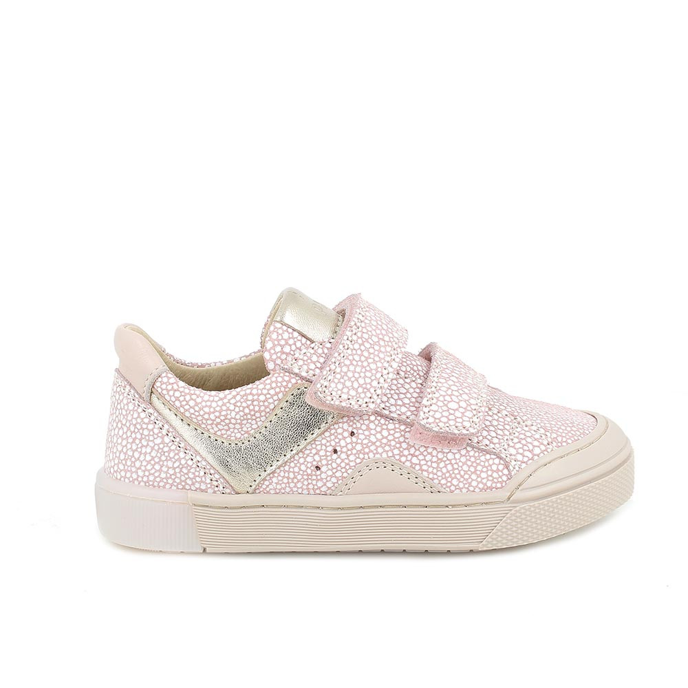 SNEAKER POUR FILLE  ROSE AVEC VELCRO