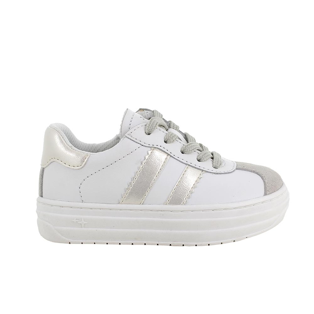 SNEAKERS POUR FILLE  BLANC AVEC ZIP