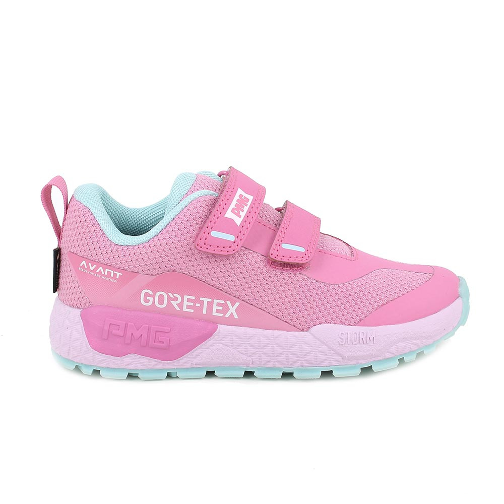 SNEAKER GORE-TEX® POUR FILLE   ROSE ET FUCHSIA AVEC VELCRO