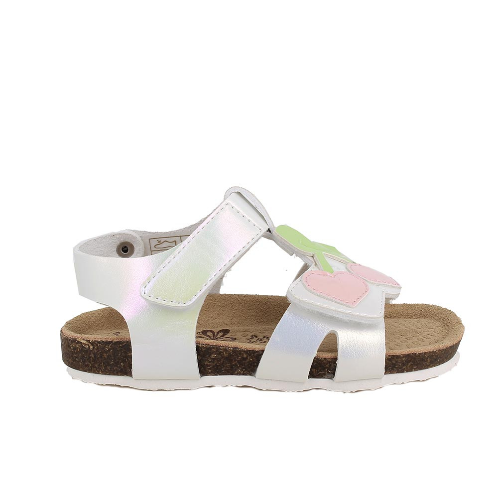 SANDALES POUR FILLE  BLANC   AVEC VELCRO