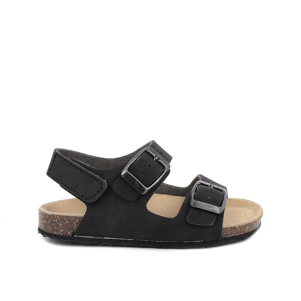 SANDALEN FUER JUNGEN SCHWARZ MIT VELCRO
