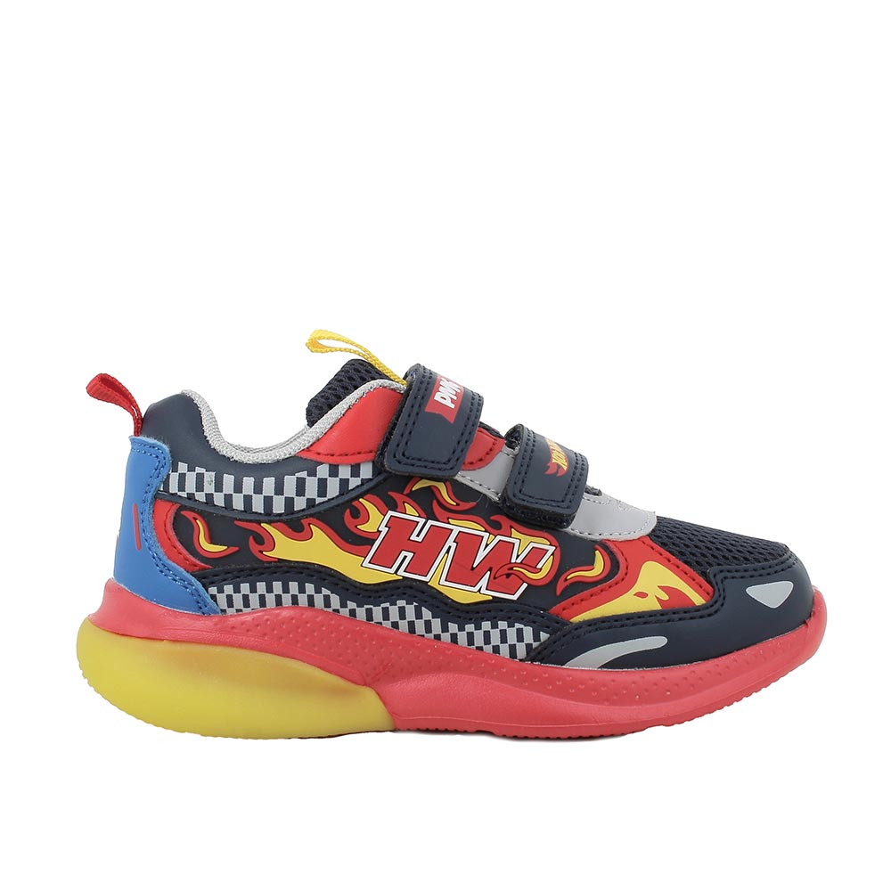Sneakers blu e rosso con strap Hot Wheels™