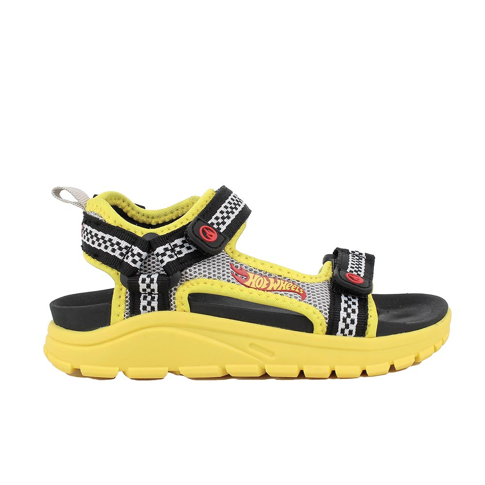 SANDALS YELLOW AND BLACK WITH VELCRO Hot Wheels™