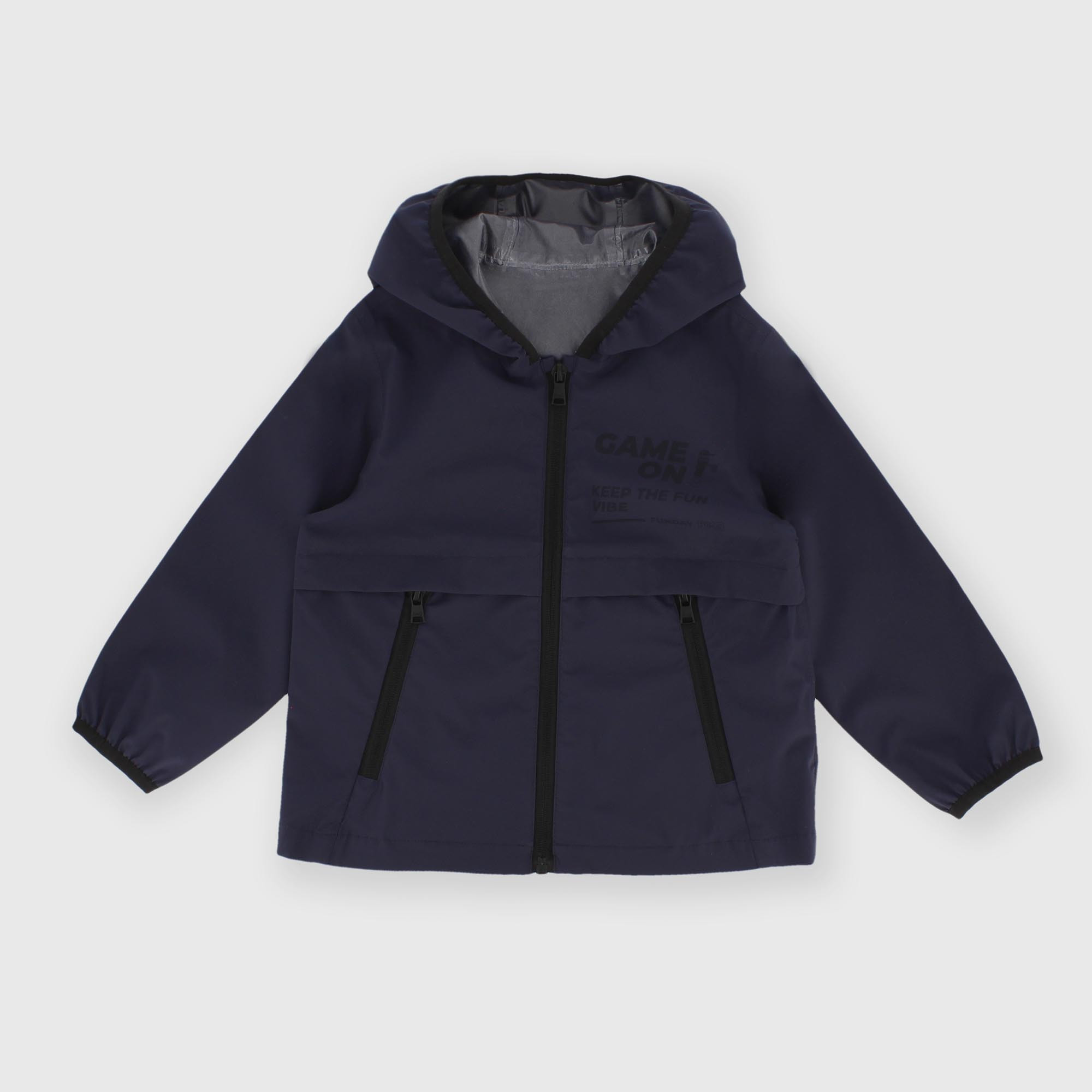 Blouson pour garçon bleu