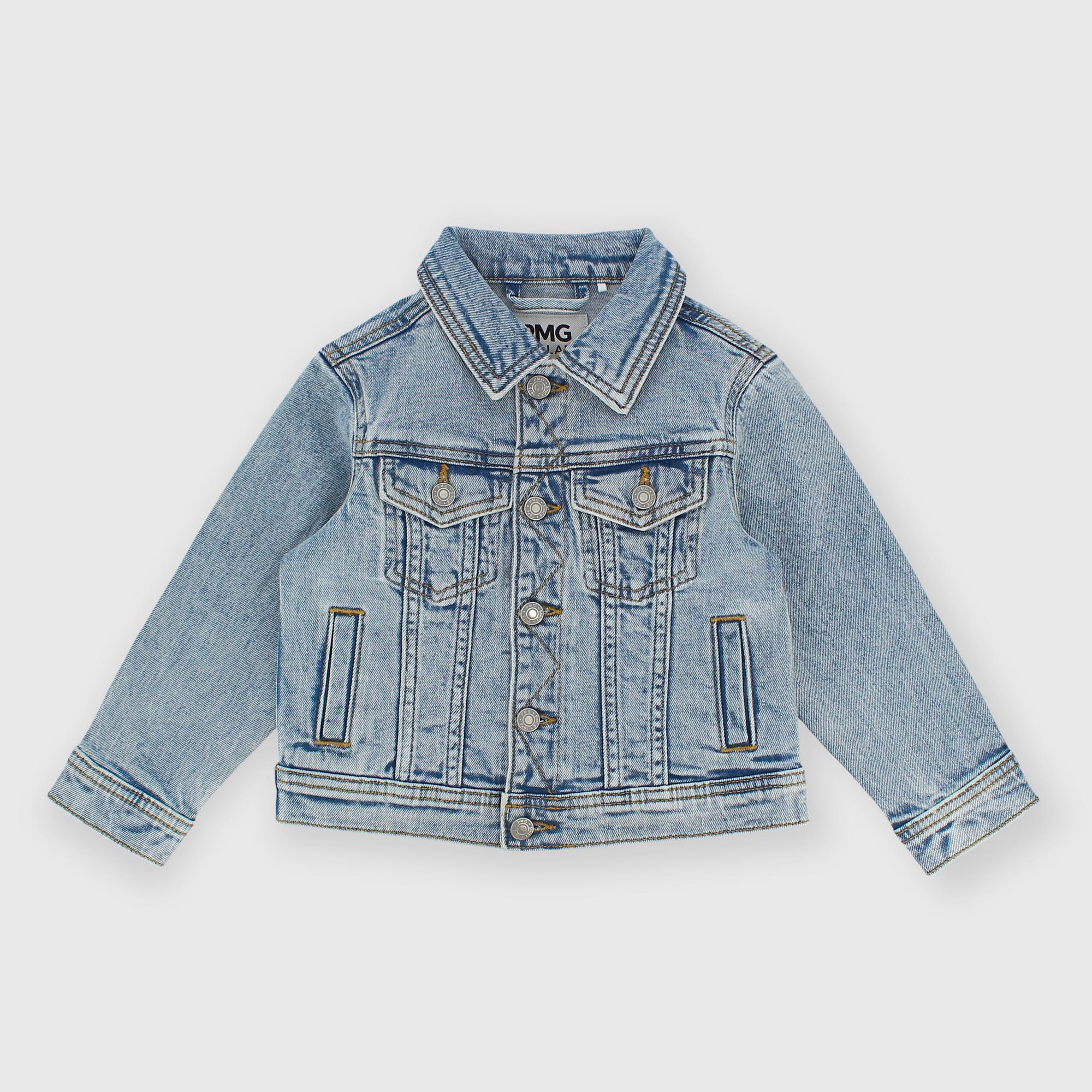 Cazadora de vaquero para niño azul