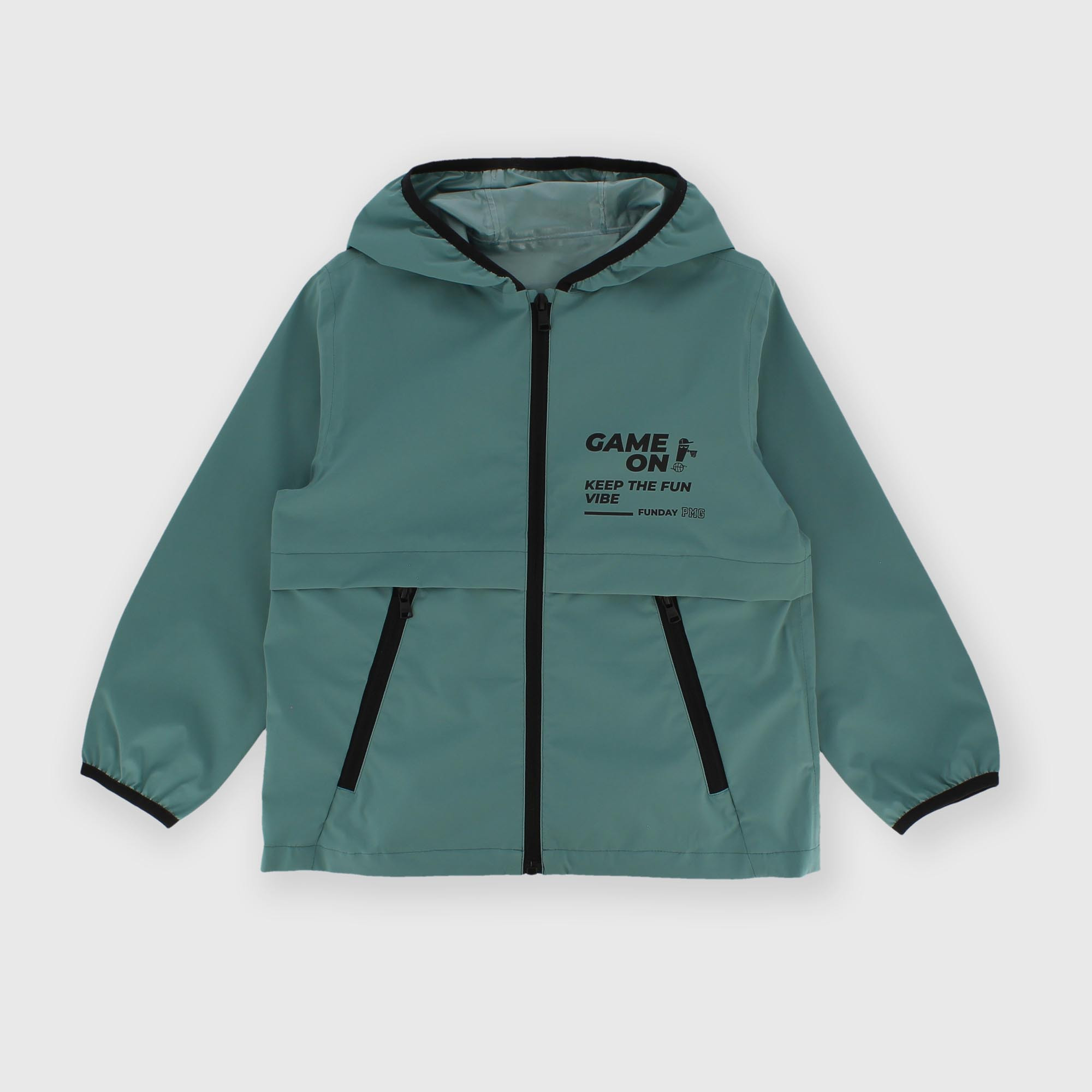 Cazadora para niño verde