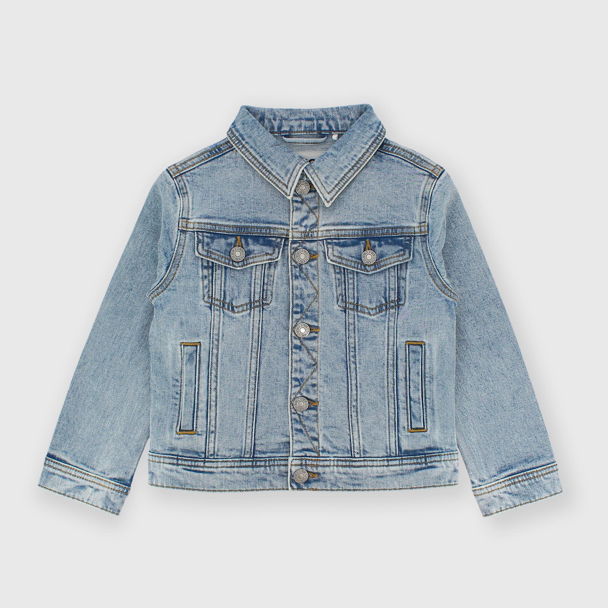 Cazadora de vaquero para niño azul