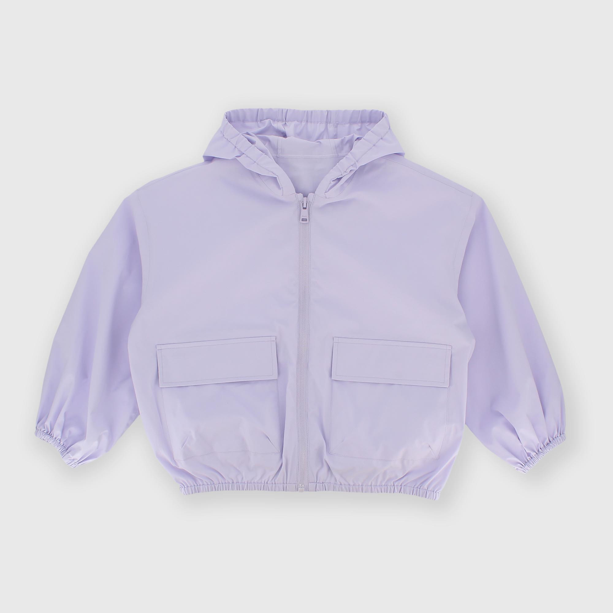 Cazadora para niña morado