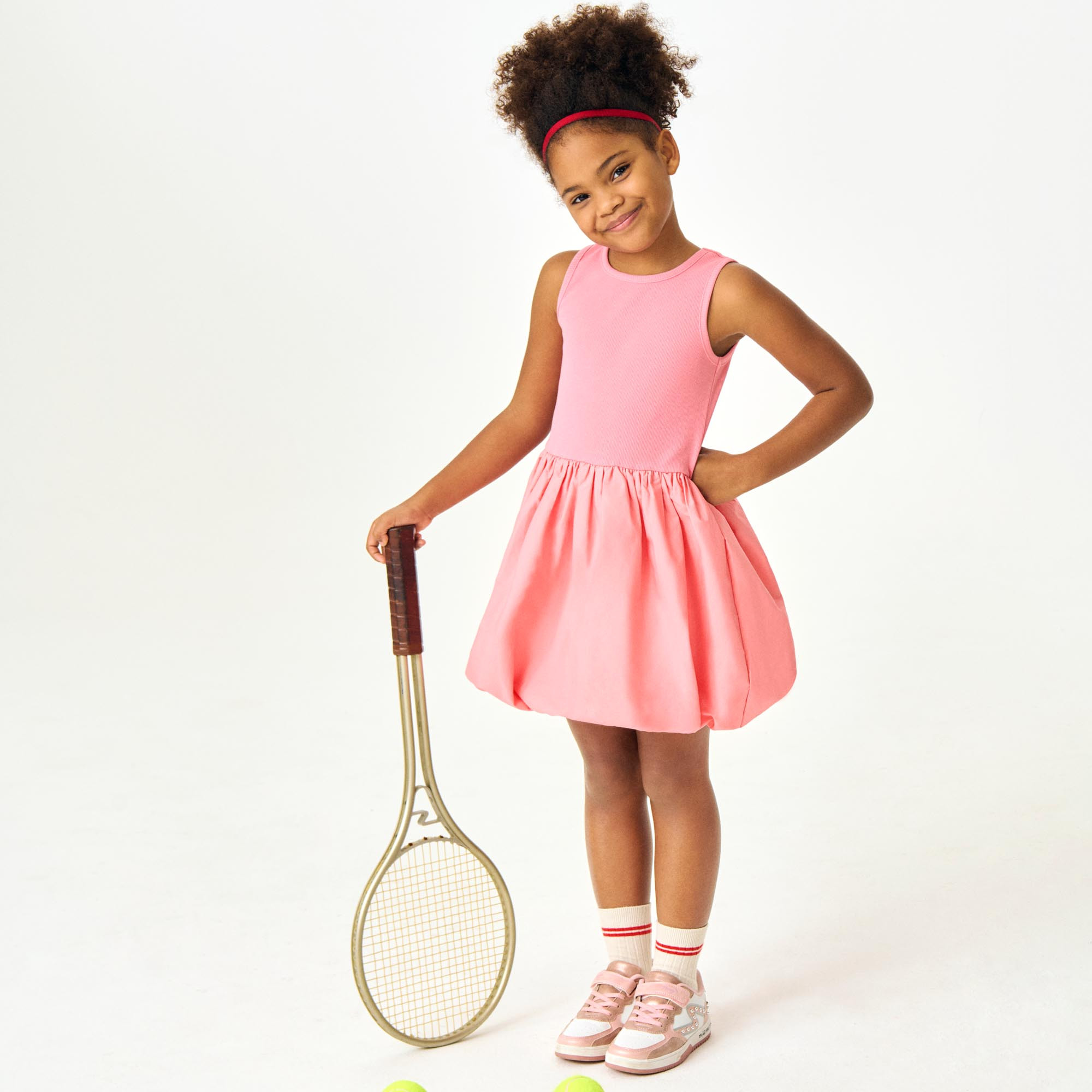 Vestito da bambina rosa