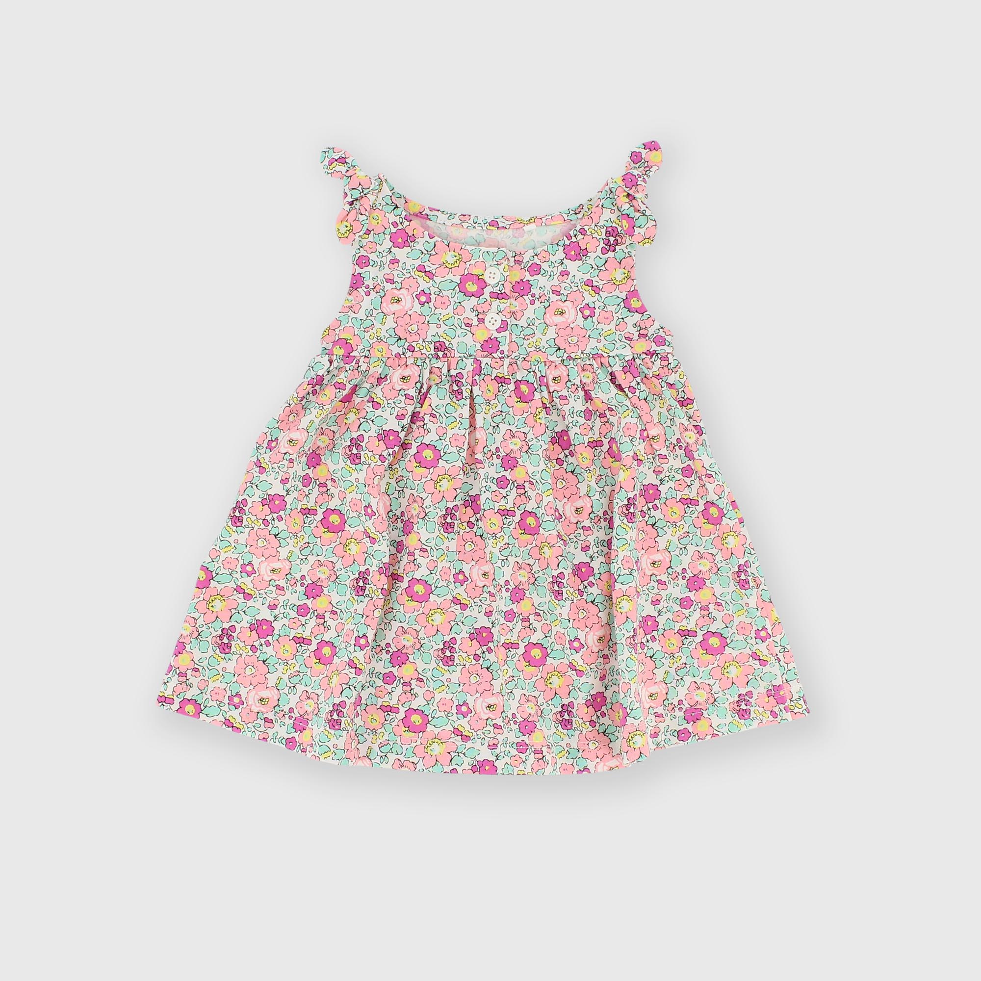 Robe en jersey pour fillette blanc