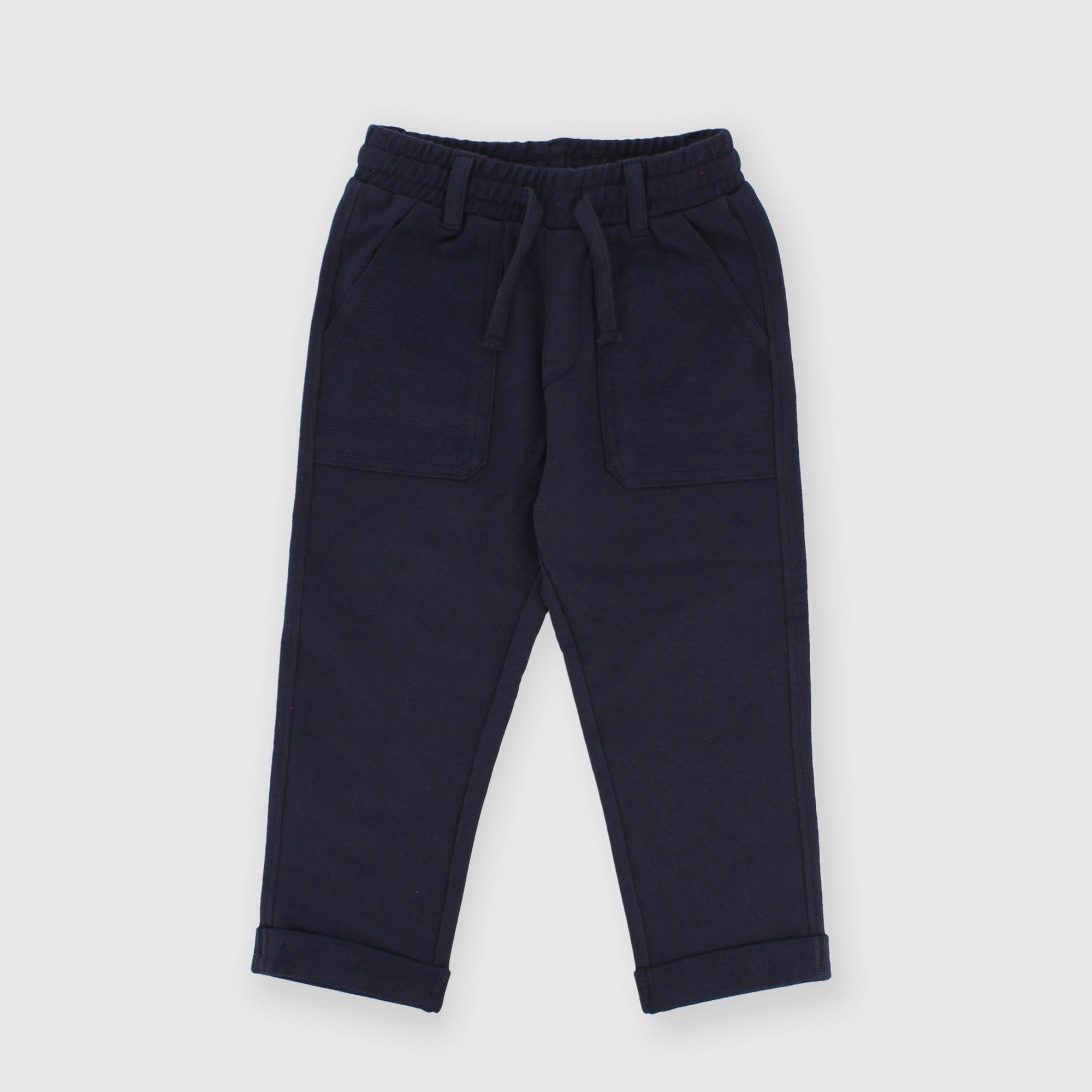 Pantalón de algodón para niño azul