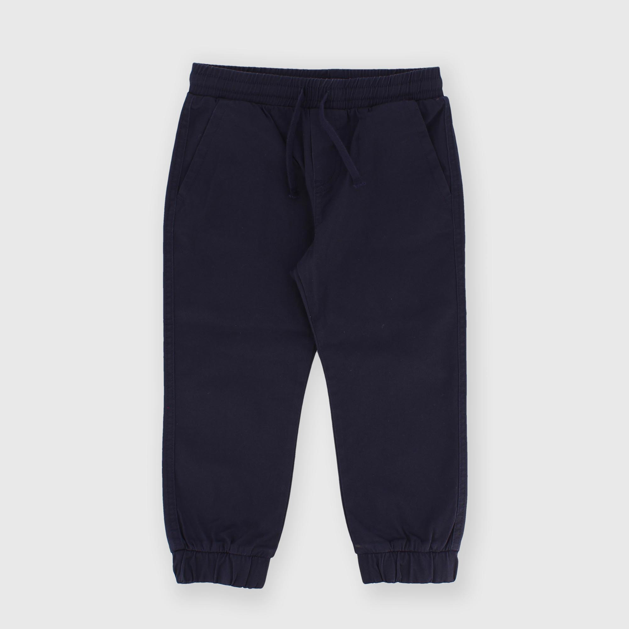 Pantalón de gabardina para niño azul