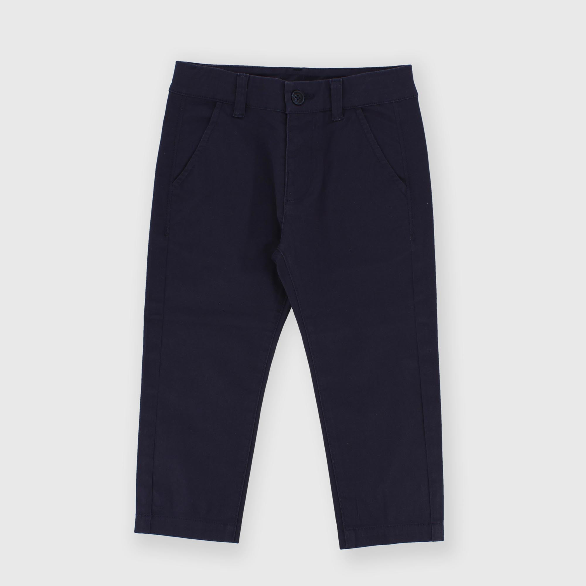 Pantalón de gabardina para niño azul