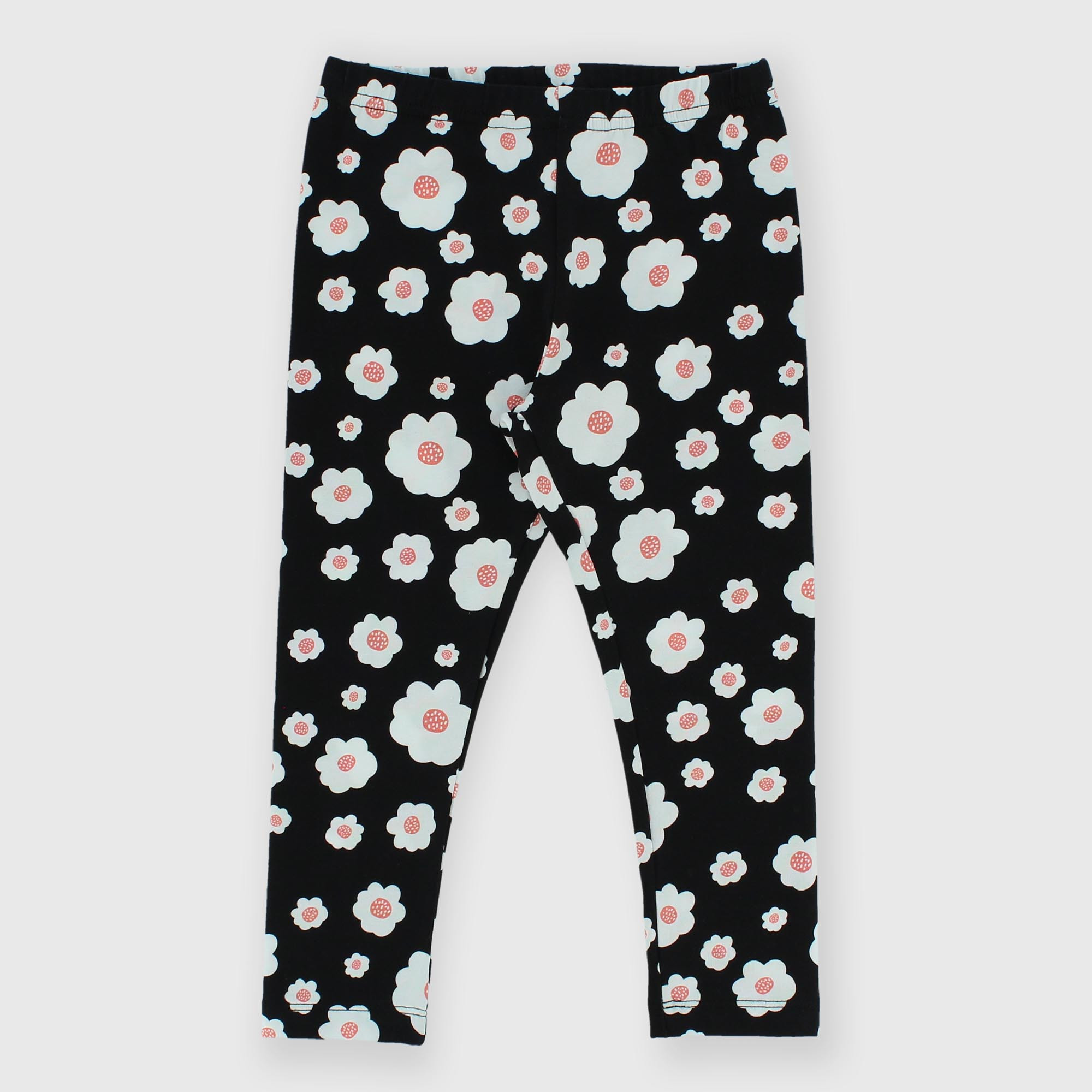 Leggings de jersey para niña negro