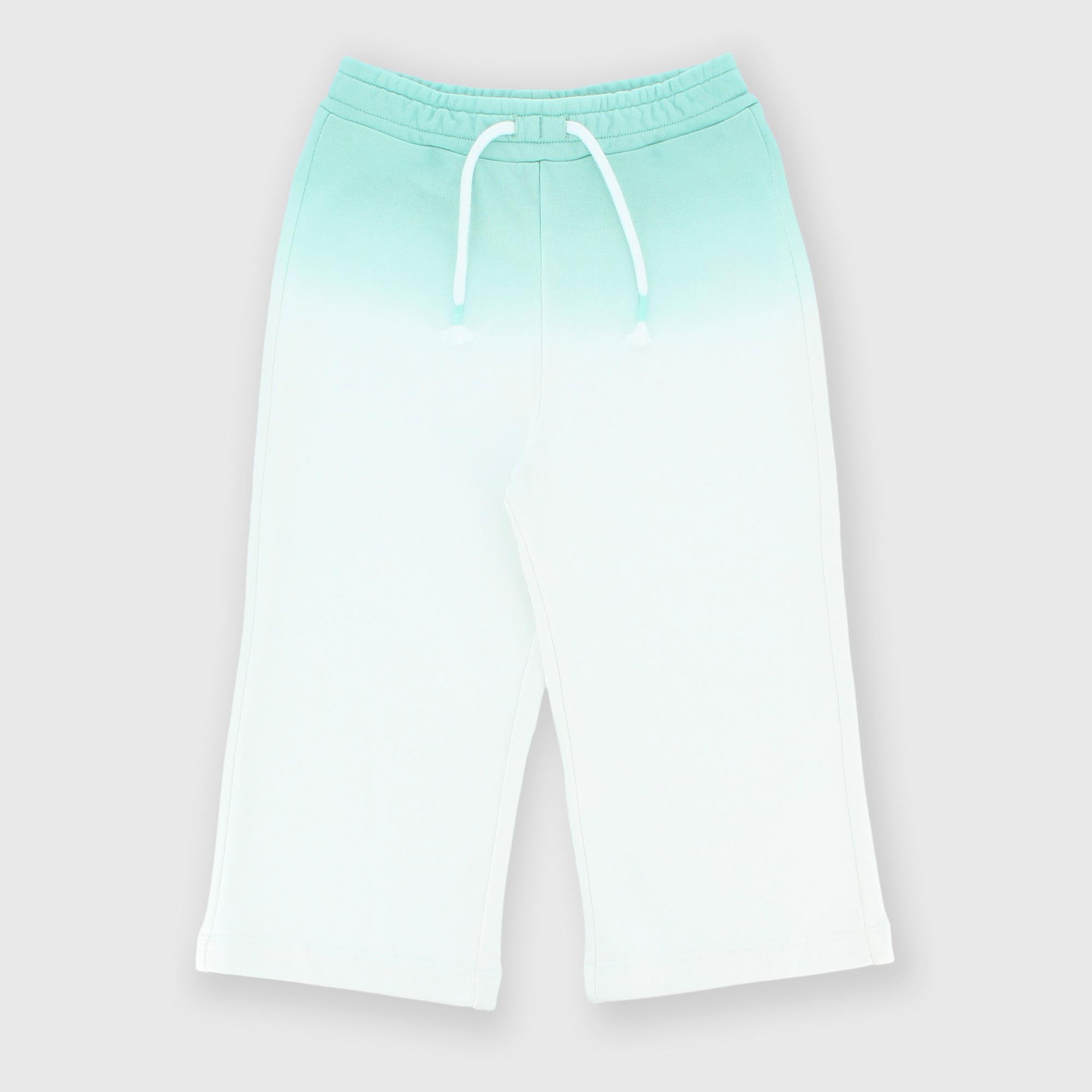 Pantalón de felpa para niña azul