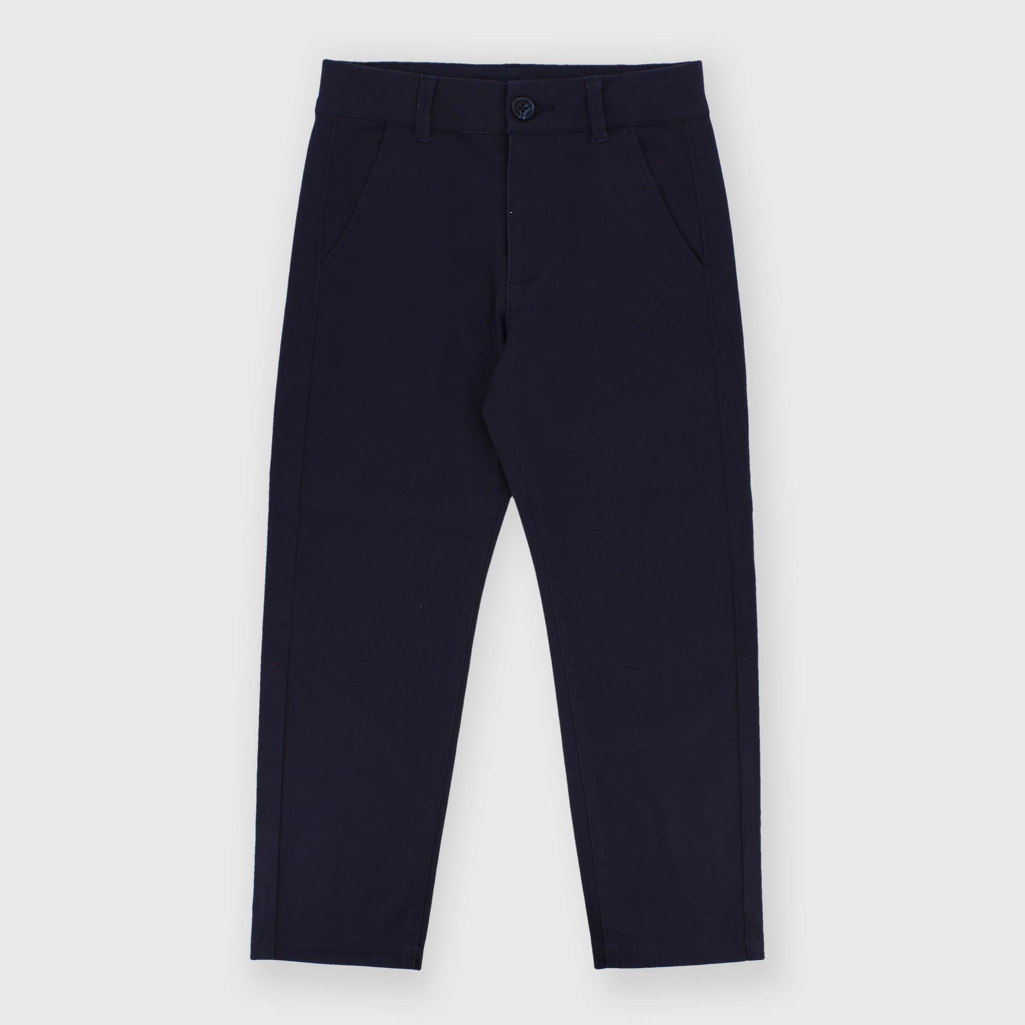 Pantalón de gabardina para niño azul