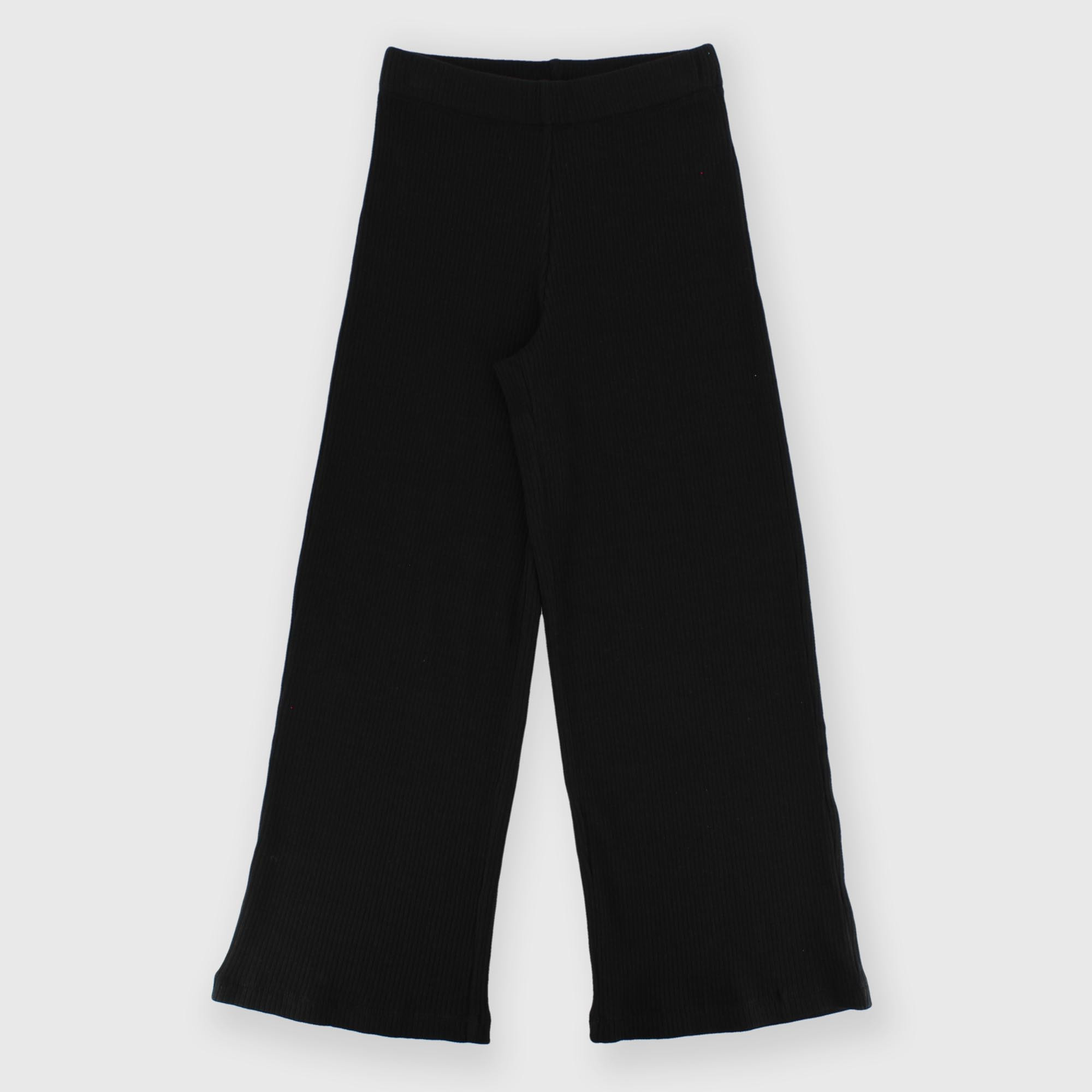 Pantalón de pana para niña negro