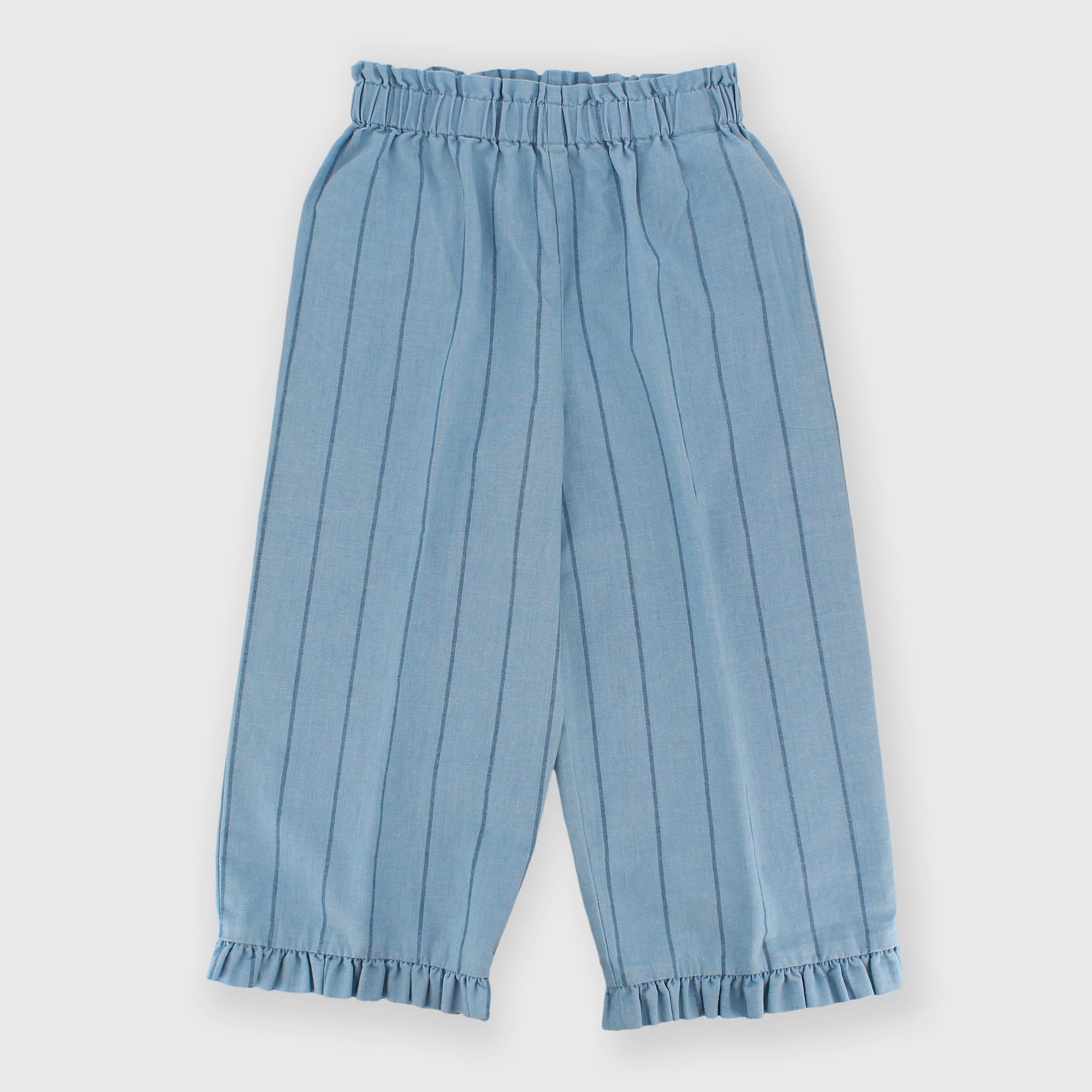 Trousers for girl blue
