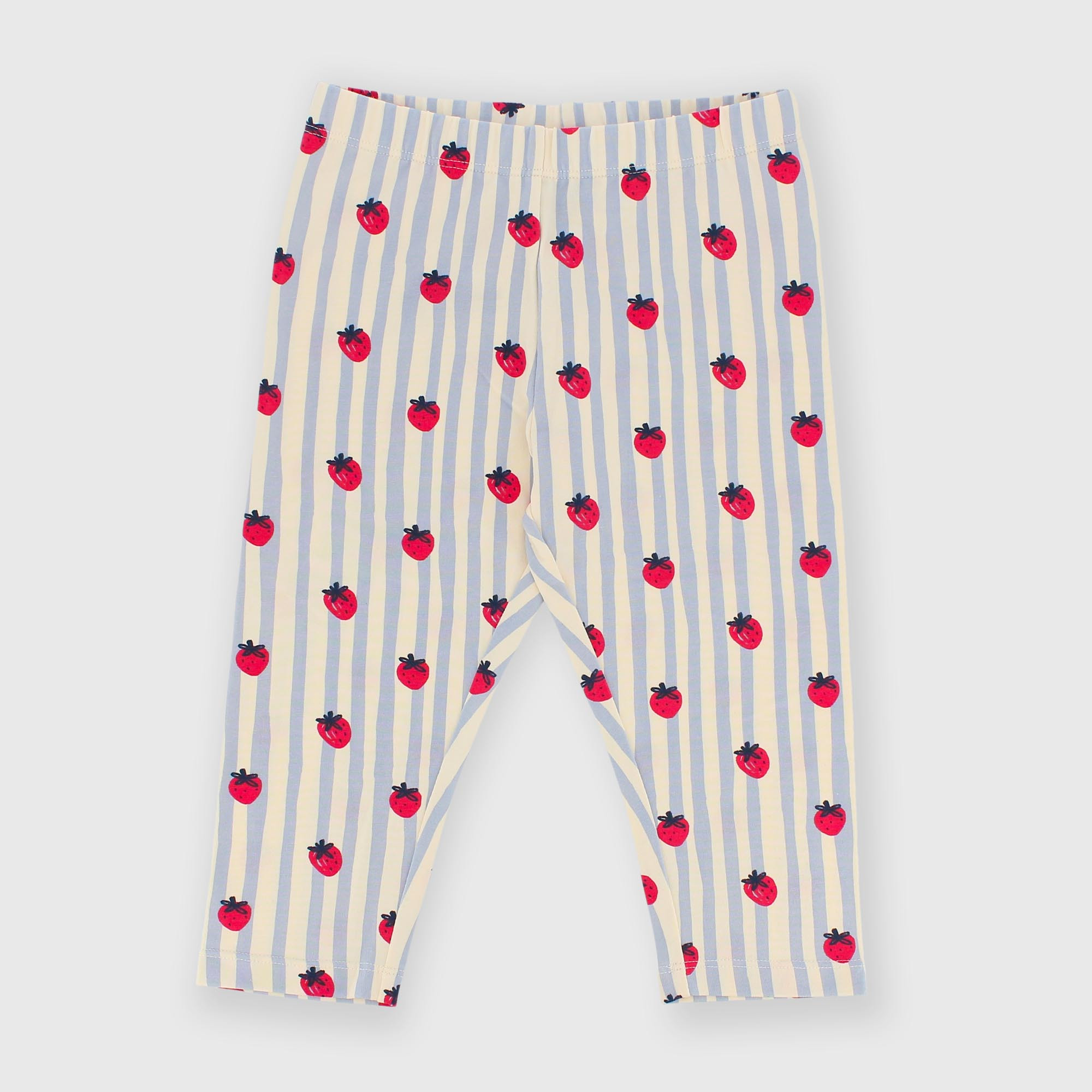 Jersey leggings for girl white