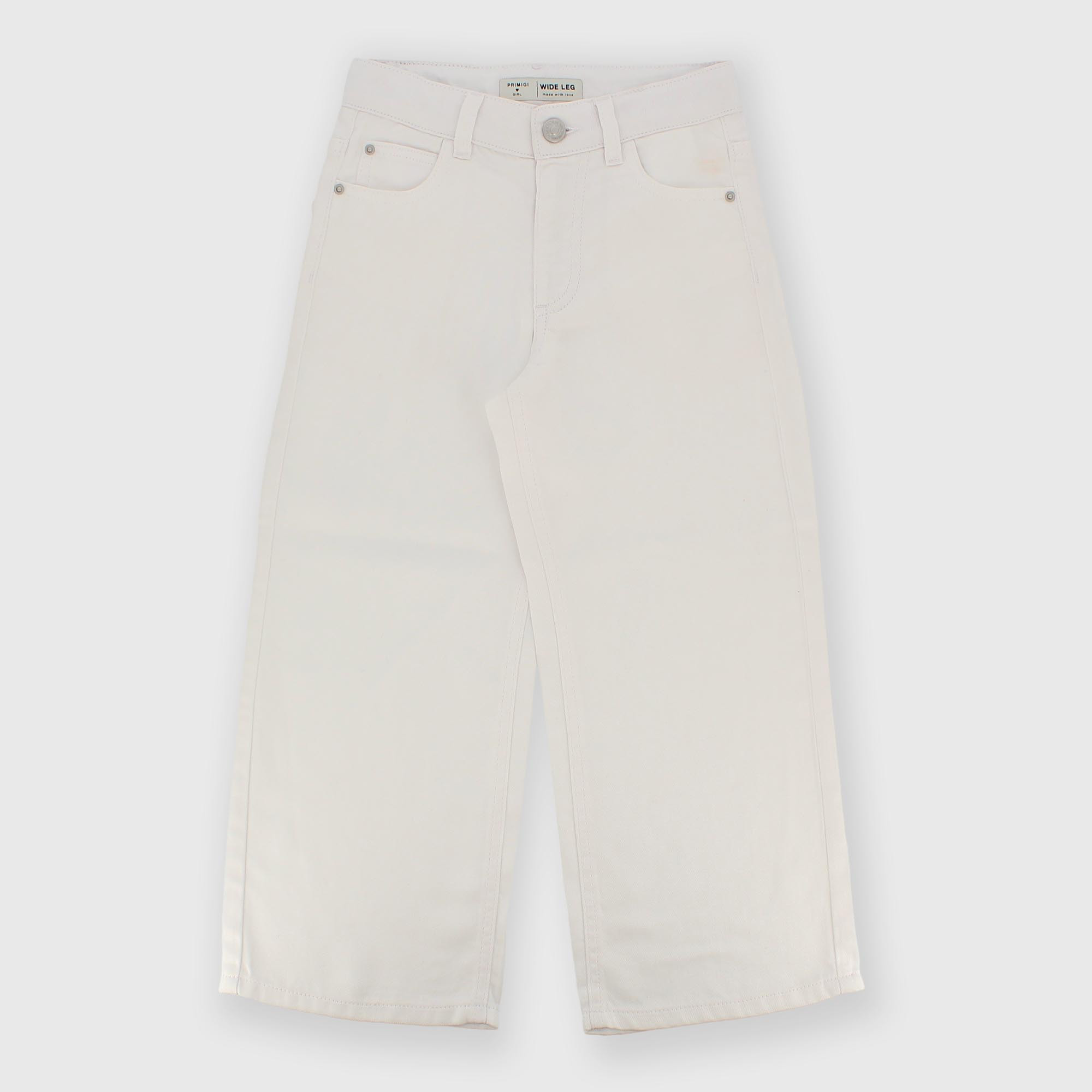 Trousers for girl white